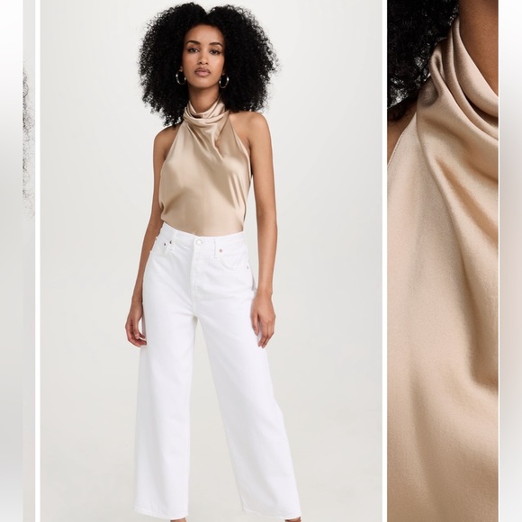 - NWT reformation iman top in sugar plum - size xl - Picture 9 of 14